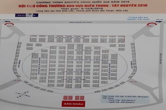 Hội chợ Công Thương khu vực miền Trung Tây Nguyên Đắk Lắk 2016