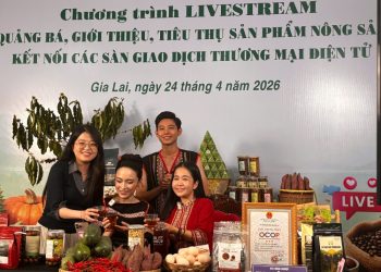Gia Lai đẩy mạnh livestream tiêu thụ nông sản trên nền tảng thương mại điện tử