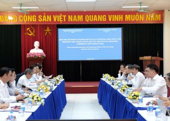 Viện Nghiên cứu Chiến lược, Chính sách Công Thương làm việc với Viện Công nghiệp, Thương mại và Năng lượng Lào