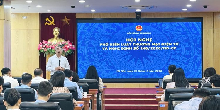 Triển khai Luật Thương mại điện tử, Nghị định số 248/2026/NĐ-CP ngày 30 tháng 6 năm 2026 của Chính phủ