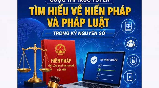 TP. Hồ Chí Minh phát động Cuộc thi trực tuyến “Tìm hiểu về Hiến pháp và pháp luật trong kỷ nguyên số”