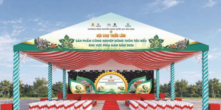 Hội chợ triển lãm sản phẩm Công nghiệp nông thôn tiêu biểu Khu vực phía Nam năm 2026