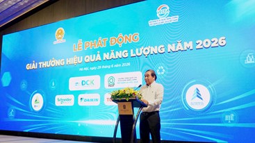 Gia hạn thời gian nhận bài tác phẩm dự thi “Giải báo chí tuyên truyền về sử dụng năng lượng tiết kiệm và hiệu quả năm 2026”